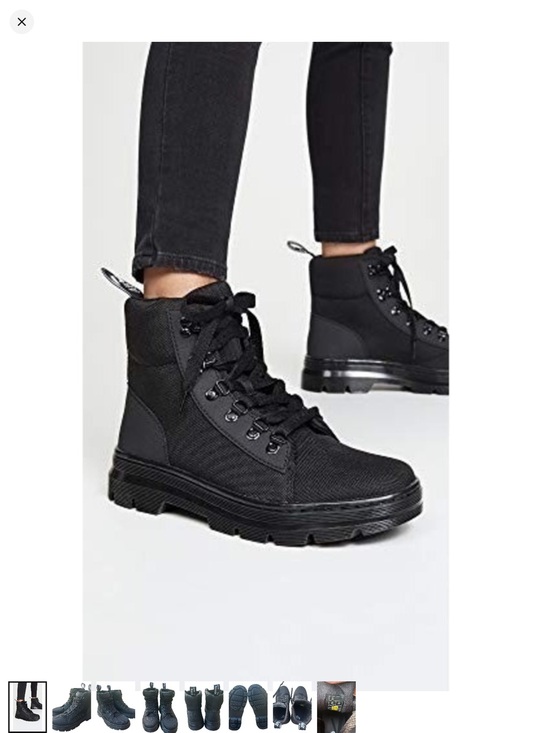 Dr. Martens Shoes - Dr martens Women's Black Lace-Up Combat Boots